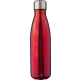 Picture of RECYCLED STAINLESS STEEL METAL DOUBLE WALLED BOTTLE (500ML) in Red