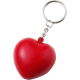 Picture of ANTI-STRESS HEART KEY HOLDER KEYRING in Red