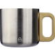 Picture of RECYCLED DOUBLE WALLED MUG (400ML) in Silver