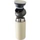 Picture of STAINLESS STEEL METAL DOUBLE WALLED TRAVEL MUG (300ML) in Ivory