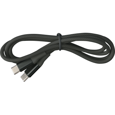 Picture of NYLON CHARGER CABLE in Black