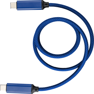 Picture of NYLON CHARGER CABLE in Blue