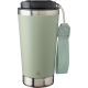 Picture of RECYCLED STEEL DOUBLE WALLED TRAVEL MUG (500ML) in Pastel Green