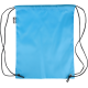 Picture of RPET DRAWSTRING BAG in Light Blue