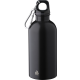 Picture of RECYCLED SINGLE WALLED BOTTLE (400 ML) in Black