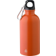 Picture of RECYCLED SINGLE WALLED BOTTLE (400 ML) in Orange