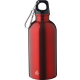 Picture of RECYCLED SINGLE WALLED BOTTLE (400 ML) in Red