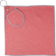 Picture of RPET GOLF TOWEL in Red