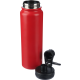 Picture of STAINLESS STEEL METAL DOUBLE WALLED BOTTLE (800 ML) in Red