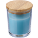 Picture of GLASS CANDLE in Light Blue