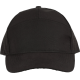 POLYESTER CAP (EMBROIDERED) in Black image 2
