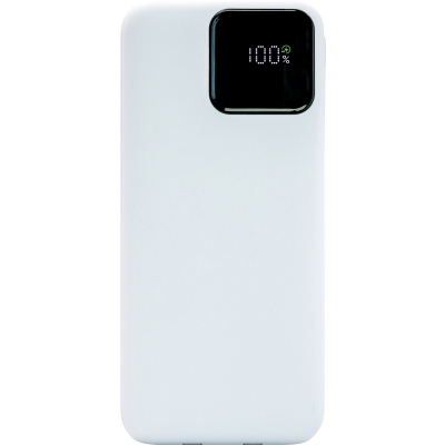 Picture of BRANDCHARGER CORDLESS ECO POWER BANK (5000 MAH) in White