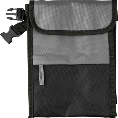 Picture of RPET POLYESTER COOL BAG in Grey