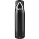 Picture of RECYCLED STAINLESS STEEL METAL DOUBLE WALLED BOTTLE (500ML) in Black
