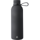 Picture of RECYCLED STAINLESS STEEL METAL DOUBLE WALLED BOTTLE (500ML) in Black