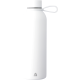 Picture of RECYCLED STAINLESS STEEL METAL DOUBLE WALLED BOTTLE (500ML) in White