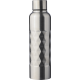 Picture of RECYCLED STAINLESS STEEL METAL SINGLE-WALLED DRINK BOTTLE (800 ML) in Silver