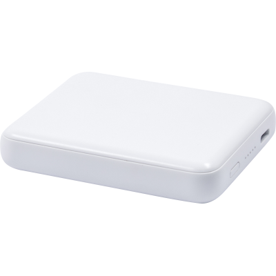 Picture of BRANDCHARGER CORDLESS POWERBANK (5000 MAH) in White