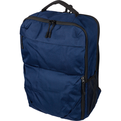Picture of RPET OCEAN BOUND BACKPACK RUCKSACK in Blue