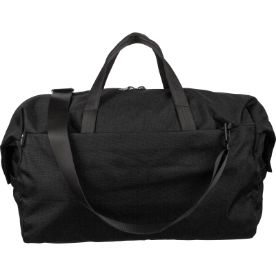 Picture of RPET OCEAN BOUND SPORTS BAG in Black