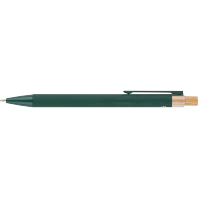 Picture of RECYCLED ALUMINIUM METAL BALL PEN in Green