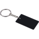 Picture of RECYCLED STAINLESS STEEL METAL KEYRING in Black