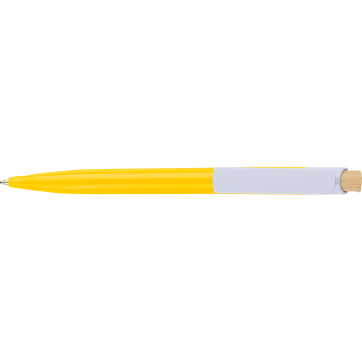 Picture of RECYCLED BALL PEN in Yellow