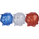 RECYCLED MINI PIGGY BANK in Neutral image 2