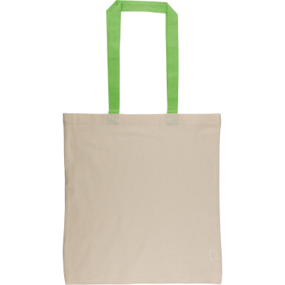 Picture of OEKO-TEX COTTON SHOPPER TOTE BAG (140GSM &  4