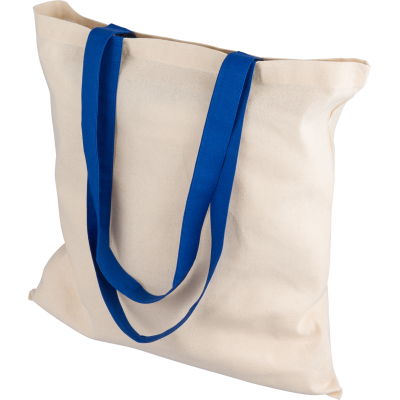 Picture of OEKO-TEX COTTON SHOPPER TOTE BAG (140GSM &  4