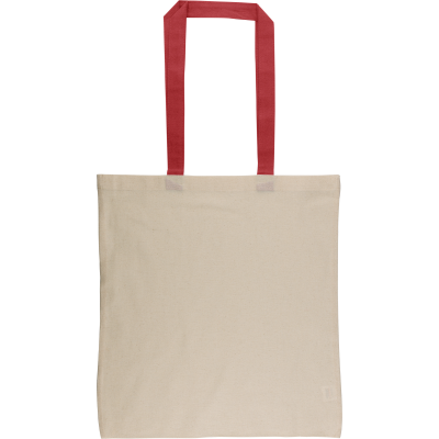 Picture of OEKO-TEX COTTON SHOPPER TOTE BAG (140GSM &  4