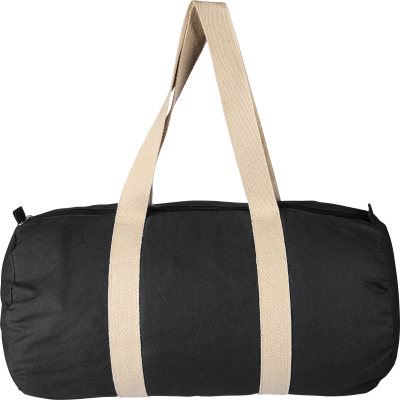 Picture of OEKO-TEX COTTON BARREL BAG (180GSM &  5