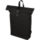 Picture of RECYCLED PU BACKPACK RUCKSACK in Black