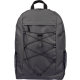 RPET POLYESTER BACKPACK RUCKSACK in Grey image 2