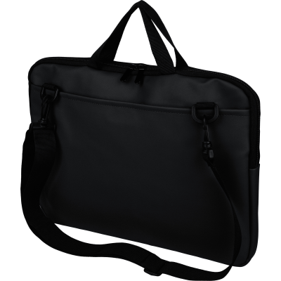Picture of RECYCLED PU LAPTOP BAG in Black