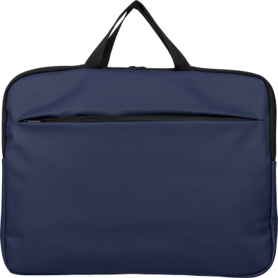 Picture of RECYCLED PU LAPTOP BAG in Blue
