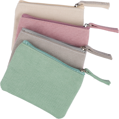 Picture of CORDUROY KEY WALLET in Beige