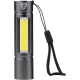 Picture of RECYCLED ALUMINIUM METAL COB TORCH in Black