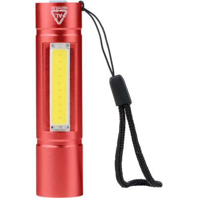 Picture of RECYCLED ALUMINIUM METAL COB TORCH in Red