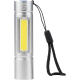 Picture of RECYCLED ALUMINIUM METAL COB TORCH in Silver
