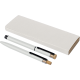 Picture of RECYCLED ALUMINIUM METAL PEN SET in White