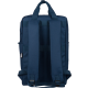 RECYCLED POLYESTER BACKPACK RUCKSACK in Blue image 2