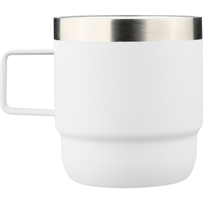 Picture of RECYCLED DOUBLE WALLED MUG (180ML) in White