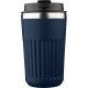 Picture of RECYCLED STEEL TRAVEL MUG (400ML) in Blue
