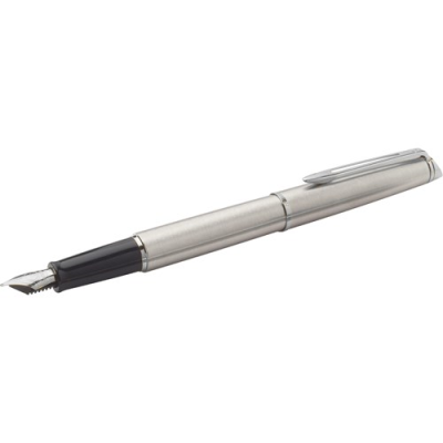 Picture of WATERMAN STAINLESS STEEL METAL FOUNTAIN PEN in Silver