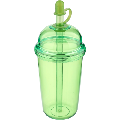 Picture of RECYCLED TRAVEL MUG (500ML) in Pale Green