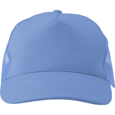 Picture of COTTON TWILL AND CAP in Light Blue.