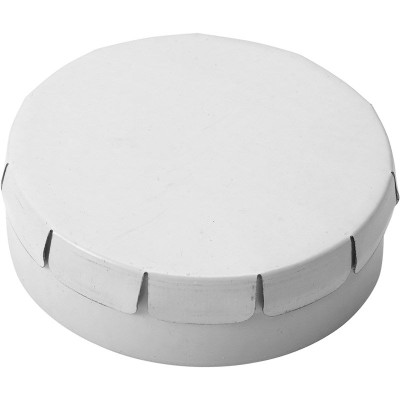 Picture of MINTS TIN in White