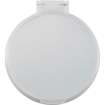 Picture of SINGLE POCKET MIRROR in White.