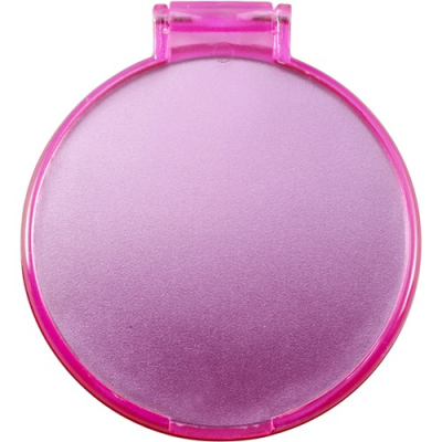 Picture of SINGLE POCKET MIRROR in Pink.